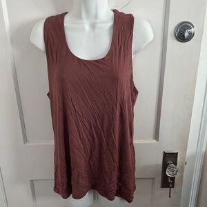 Maurices Mauve Scoop Neck Tank Top